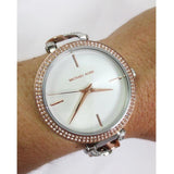 Buy Shop Michael Kors Catelyn Quartz Silver Dial Two Tone Steel Strap Watch For Women - MK4634 USA Online