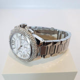 Buy Shop Michael Kors Camille Crystals Quartz Silver Dial Silver Steel Strap Watch for Women - MK6993 USA Online