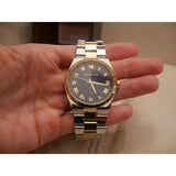 Buy Shop Michael Kors Channing Blue Dial Two Tone Steel Strap Watch For Women - MK5893 USA Online