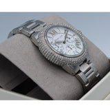 Buy Shop Michael Kors Camille Crystals Quartz Silver Dial Silver Steel Strap Watch for Women - MK6993 USA Online