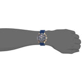 Buy Shop Guess Fleet Blue Dial Blue Rubber Strap Watch for Men - W0971G3 USA Online