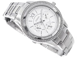 Buy Shop Fossil Stella Sport Multifunction Silver Dial Silver Steel Strap Watch for Women - ES5108 USA Online