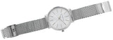 Buy Shop Michael Kors Pyper Quartz White Dial Silver Mesh Strap Watch for Women - MK4338 USA Online