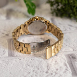 Buy Shop Michael Kors Runway Chronograph Gold Dial Gold Steel Strap Watch For Women - MK7323 USA Online