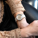 Buy Shop Michael Kors Runway Chronograph Grey Dial Grey Silicone Strap Watch For Women - MK7386 USA Online