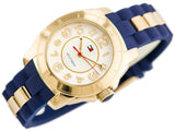 Buy Shop Tommy Hilfiger White Dial Two Tone Steel Strap Watch for Women - 1781307 USA Online