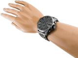 Buy Shop Diesel Mega Chief Chronograph Grey Dial Grey Steel Strap Watch for Men - DZ4282 USA Online