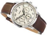 Buy Shop Fossil Neutra Chronograph White Dial Brown Leather Strap Watch for Men - FS6022 USA Online