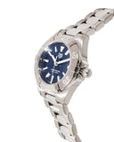 Tag Heuer Aquaracer Blue Dial Silver Steel Strap Watch for Women - WBD1412.BA0741