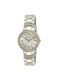 Buy Shop Fossil Virginia Silver Dial Two Tone Steel Strap Watch for Women - ES3503 USA Online