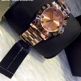 Buy Shop Marc Jacobs Blade Rose Gold Dial Rose Gold Steel Strap Watch for Women - MBM3142 USA Online