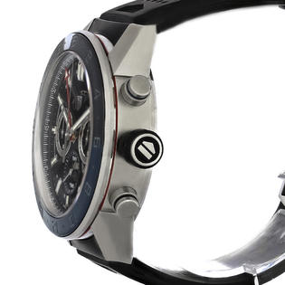 Buy Shop Tag Heuer Carrera Automatic Chronograph Steel & Ceramic Black Dial Black Rubber Strap Watch for Men - CBG2A1Z.FT6157 USA Online