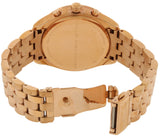 Buy Shop Marc Jacobs Peeker Chronograph Rose Gold Dial Rose Gold Steel Strap Watch for Women - MBM3394 USA Online
