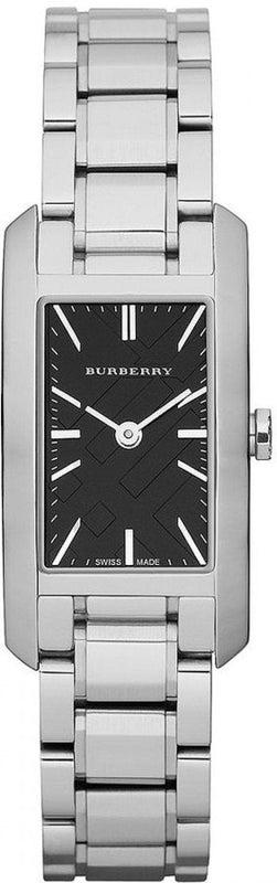 Buy Shop Burberry Heritage Black Dial Silver Stainless Steel Strap Watch for Women - BU9501 USA Online