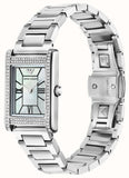 Emporio Armani Empire Mother of Pearl Dial Silver Steel Strap Watch For Women - AR11625