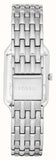 Fossil Raquel Three Hand Date White Dial Silver Steel Strap Watch for Women - ES5221