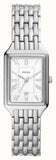 Fossil Raquel Three Hand Date White Dial Silver Steel Strap Watch for Women - ES5221