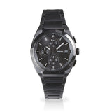 Buy Shop Fossil Everett Chronograph Black Dial Black Steel Strap Watch for Men - FS5797 USA Online
