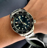 Buy Shop Seiko Prospex Sea Automatic Diver Green Dial Silver Steel Strap Watch For Men - SPB187J1 USA Online