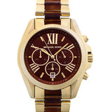Buy Shop Michael Kors Bradshaw Chronograph Burgundy Dial Two Tone Steel Strap For Women - MK6269 USA Online