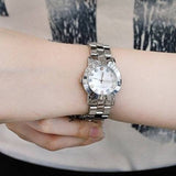 Buy Shop Marc Jacobs Amy White Dial Silver Steel Strap Watch for Women - MBM3217 USA Online
