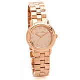 Buy Shop Marc Jacobs Marci Rose Gold Dial Rose Gold Steel Strap Watch for Women - MBM3175 USA Online