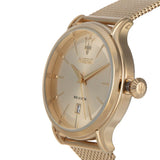 Buy Shop Maserati Epoca Golden Dial Golden Mesh Bracelet Watch For Men - R8853118003 USA Online