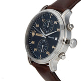 Buy Shop Maserati Epoca Chronograph Blue Dial Brown Leather Strap Watch For Men - R8871618001 USA Online