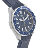 Buy Shop Tag Heuer Aquaracer Blue Dial Blue Rubber Strap Watch for Men - WAY111C.FT6155 USA Online