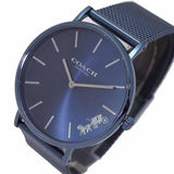 Buy Shop Coach Perry Blue Dial Blue Mesh Bracelet Watch for Women - 14503485 USA Online