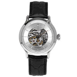 Buy Shop Maserati Epoca Automatic Skeleton Mechanical Silver Dial Watch For Men - R8821118003 USA Online