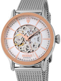 Buy Shop Maserati Epoca Automatic White Dial Silver Mesh Bracelet Watch For Men - R8823118001 USA Online