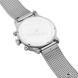 Buy Shop Maserati Epoca 42mm Black Dial Steel Silver Mesh Bracelet Watch For Men - R8873618003 USA Online