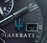 Maserati Successo Solar Edition Black Dial Watch For Men - R8873645003