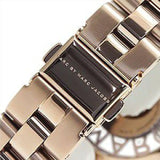 Buy Shop Marc Jacobs Henry Rose Gold Dial Rose Gold Steel Strap Watch for Women - MBM3296 USA Online