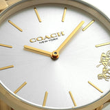Buy Shop Coach Perry White Dial Gold Steel Strap Watch for Women - 14503345 USA Online
