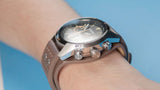 Buy Shop Fossil Coachman Chronograph Black Dial Brown Leather Strap Watch for Men - CH2891 USA Online