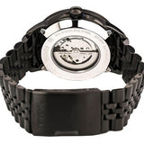 Fossil Townsman Multi Function Mechanical Black Dial Black Steel Strap Watch for Men - ME3062