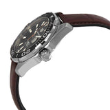 Buy Shop Tag Heuer Aquaracer Caliber 5 Black Dial Brown Leather Strap Watch for Men - WAY201M.FC6474 USA Online