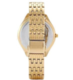 Buy Shop Michael Kors Mindy Three Hand White Dial Rose Gold Steel Strap Watch for Women - MK7078 USA Online