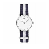 Buy Shop Daniel Wellington Classy Glasgow White Dial Two Tone NATO Strap Watch For Women - DW00100074 USA Online