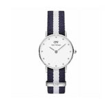 Buy Shop Daniel Wellington Classy Glasgow White Dial Two Tone NATO Strap Watch For Women - DW00100074 USA Online