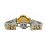 Buy Shop Emporio Armani Gianni T Bar Analog White Dial Two Tone Steel Strap Watch For Women - AR2076 USA Online