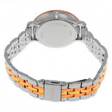 Buy Shop Fossil Jacqueline White Dial Two Tone Steel Strap Watch for Women - ES3844 USA Online