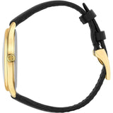 Buy Shop Gucci G-Timeless Mother of Pearl Dial Black Leather Strap Watch For Women - YA126589 USA Online