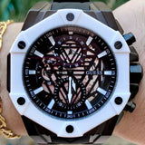 Buy Shop Guess Formula Chronograph Black Dial Black Silicone Strap Watch For Men - GW0579G1 USA Online