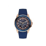 Buy Shop Guess Maverick Blue Dial Blue Rubber Strap Watch for Men - W0485G1 USA Online