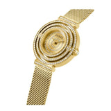 Buy Shop Guess Dream Quartz Gold Dial Gold Mesh Strap Watch For Women - GW0550L2 USA Online