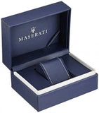 Maserati Stile Chronograph Blue Dial Blue Steel Strap Watch For Men - R8873642008