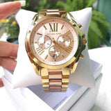 Buy Shop Michael Kors Bradshaw Gold Dial Two Tone Steel Strap Watch for Women - MK6359 USA Online
